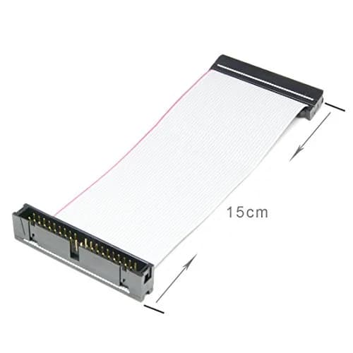 RIITOP IDE Extension Cable Male to Female 40-Pin 15cm (6 Inch) 2-Pack | Connect Old HDDs and CD/DVD Drives thumbnail 3