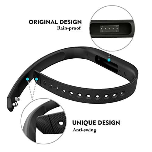 LEEFOX 12 Colors Compatible with Flex 2 Bands Large | Adjustable Silicone Wristbands for Fitbit Flex 2 thumbnail 4