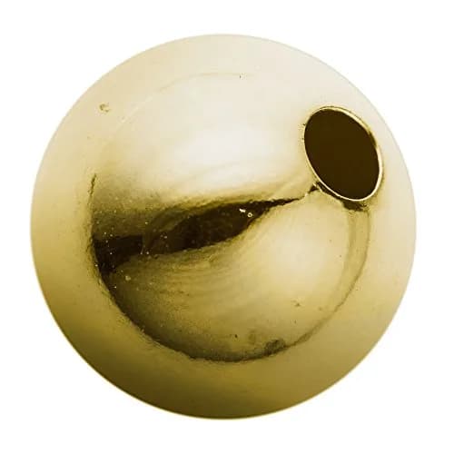 Dreambell 14K Gold Filled 8mm Round Seamless Ball Spacer Bead | Jewelry Making Accessory thumbnail 1