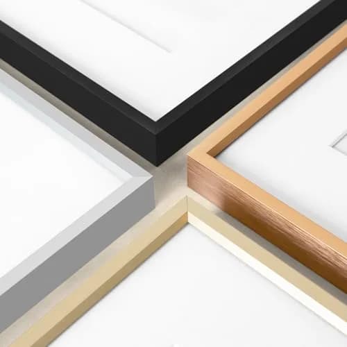 Golden State Art 16x20 Gold Aluminum Frame, Real Glass, Mat Fits 11x14 | Elegant Wall & Tabletop Display thumbnail 8