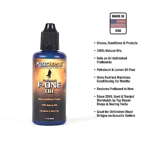 MusicNomad Total Fretboard Care Kit 2 x 1.5 Fl Oz (3 Fl Oz Total) | Restores, Maintains & Protects Guitar Fretboards thumbnail 3