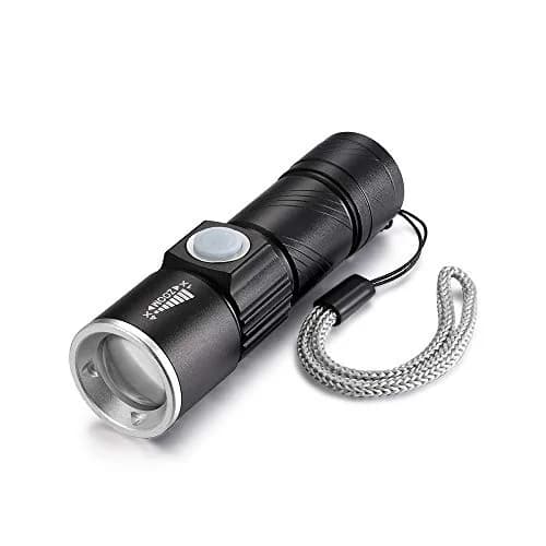 DARKBEAM UV Light Rechargeable Flashlight 395nm | Handheld Blacklight for Pet Urine & Currency thumbnail 5