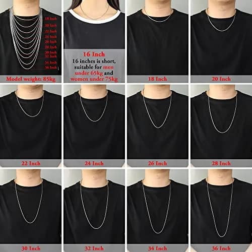 HolyFast Twist Chain Necklace - Stainless Steel Rope Jewelry for Men & Women | Stylish, Durable, Unisex thumbnail 6