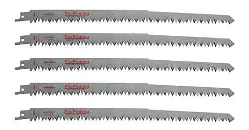 Caliastro 12-Inch Wood Pruning Saw Blades 5 TPI, 1.4mm Thick, 5-Pack | Fast, Efficient Cuts thumbnail 1