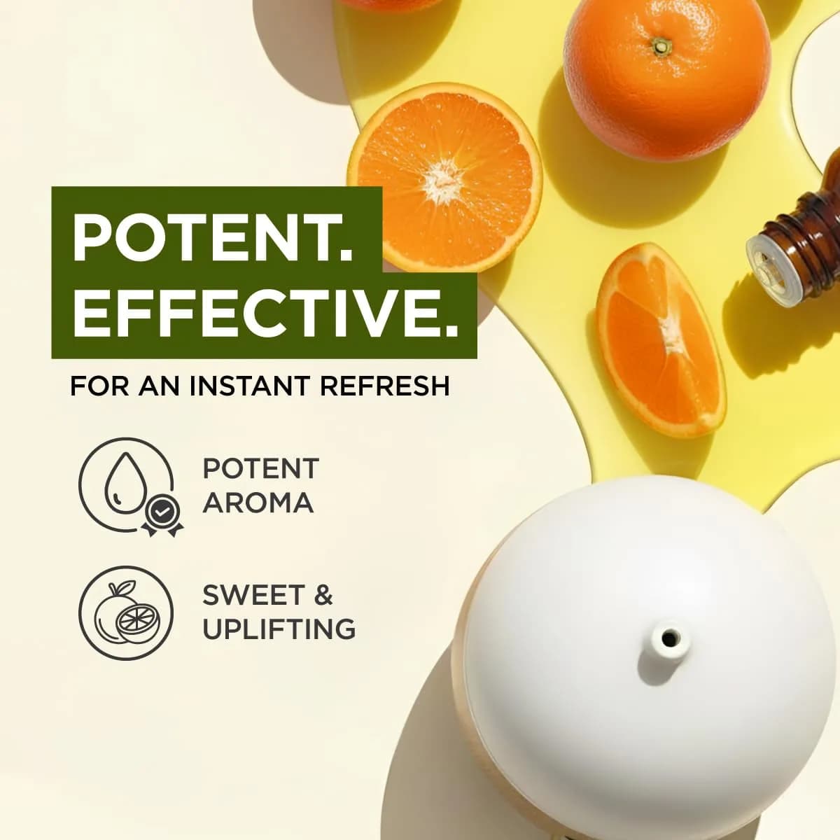 Gya Labs Orange Essential Oil 10ml (0.34 Fl Oz) | Uplifting Citrus Scent for Diffusers, Skin Care & Candle Making - view 3