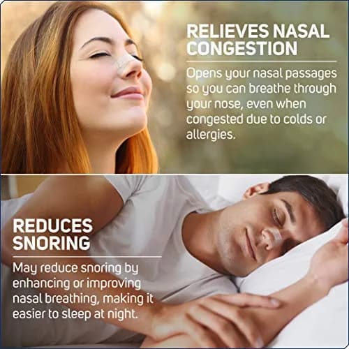 Clear Passage Extra Strength Nasal Strips Tan 50 Count | Opens Nasal Passages for Better Sleep thumbnail 5