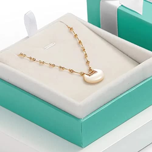 Oirlv Necklace Gift Box,Necklace Pendant Display Storage Case | Velvet Jewelry Organizer for Gift & Travel thumbnail 5