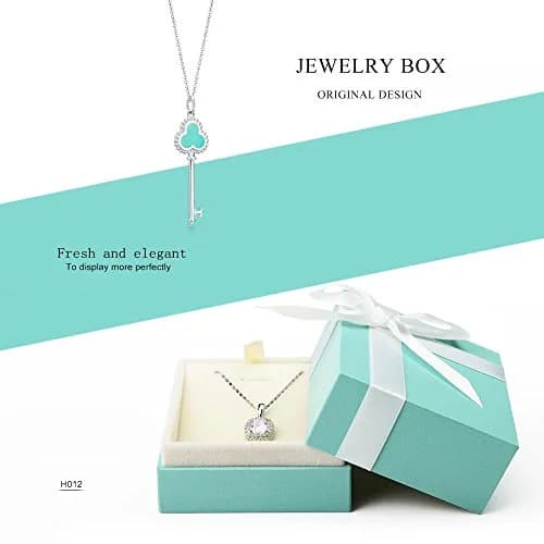 Oirlv Necklace Gift Box,Necklace Pendant Display Storage Case | Velvet Jewelry Organizer for Gift & Travel thumbnail 9