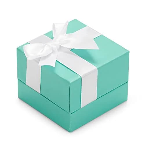 Oirlv Ring Gift Box, Proposal & Wedding Jewelry Organizer, Green | Leatherette & Velvet thumbnail 5