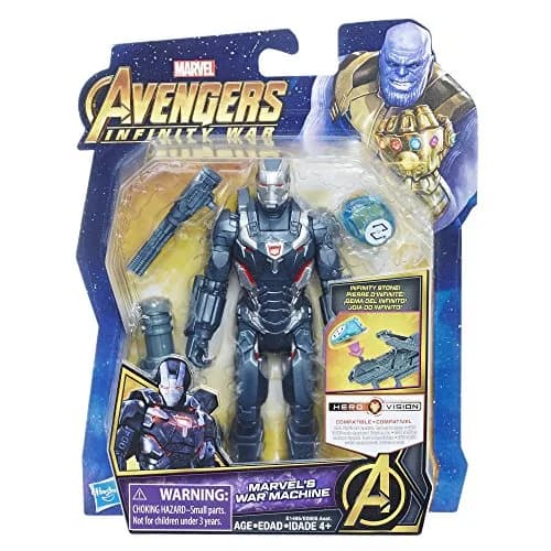 Marvel War Machine Action Figure 6" | Movie-Inspired Toy for Kids 8+ thumbnail 2