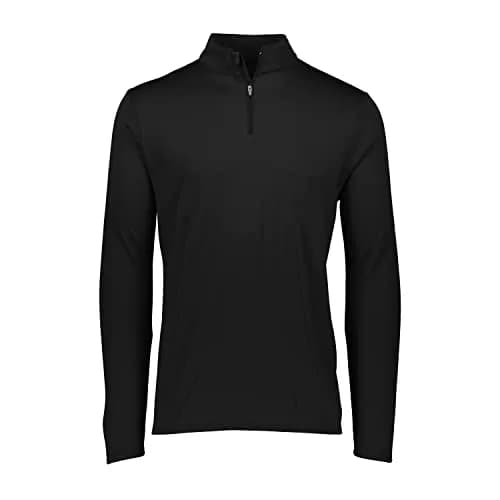 Augusta Sportswear Men's Attain Light Weight Wicking Knit 1/4 Zip Pullover | Moisture-Wicking Athletic Performance thumbnail 1