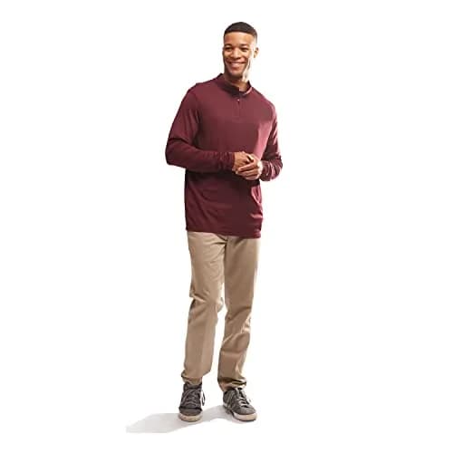 Augusta Sportswear Men's Attain Light Weight Wicking Knit 1/4 Zip Pullover Navy L | Moisture-Wicking Athletic Performance thumbnail 2