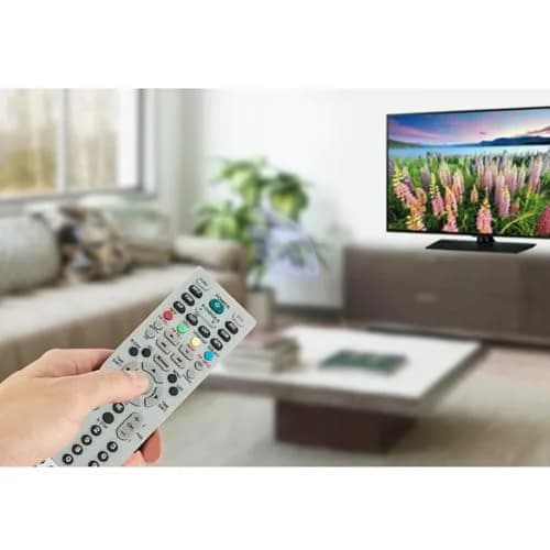 ZdalaMit Replacement Remote Control for LG LCD LED TV | No Programming Needed, 2X AA Batteries, Gray thumbnail 5
