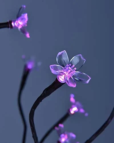 LIGHTSHARE 5 ft Cherry Blossom Tree RGB with Remote Control | 128 LED Lights thumbnail 6