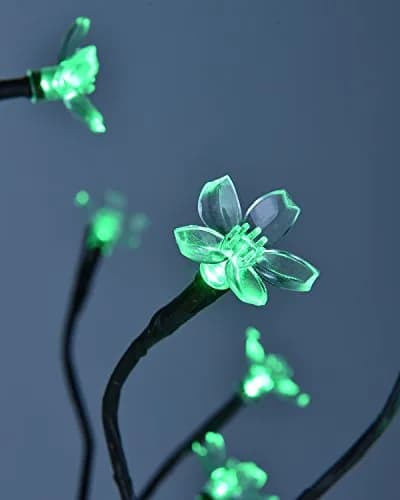 LIGHTSHARE 5 ft Cherry Blossom Tree RGB with Remote Control | 128 LED Lights thumbnail 9