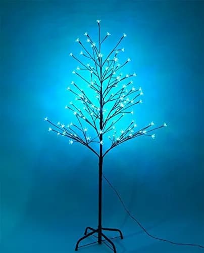 LIGHTSHARE 5 ft Cherry Blossom Tree RGB with Remote Control | 128 LED Lights thumbnail 3