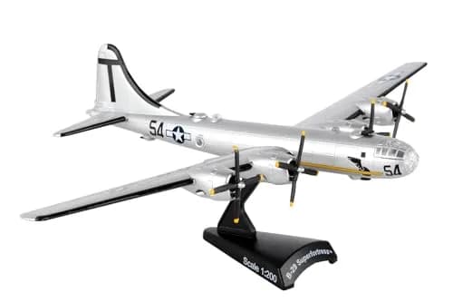 Postage Stamp Daron Worldwide Trading B-29 1/200 T Square 54 | Museum of Flight Aircraft Model (70-120c) thumbnail 1
