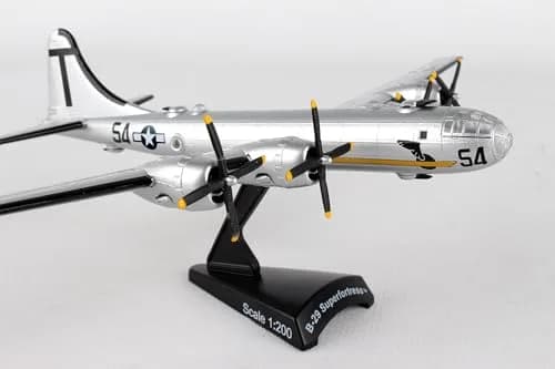 Postage Stamp Daron Worldwide Trading B-29 1/200 T Square 54 | Museum of Flight Aircraft Model (70-120c) thumbnail 4