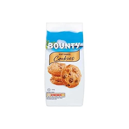Bounty Chocolate 180g Cookies | Soft Baked, Vegetarian, Chunky Chocolate & Coconut thumbnail 1