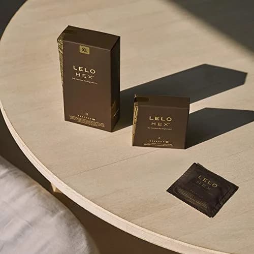 LELO HEX Respect XL Extra Large Condoms 58mm (12 Count) | Increased Strength, Thin Latex thumbnail 6