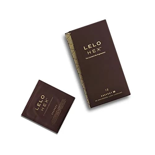 LELO HEX Respect XL Extra Large Condoms 58mm (12 Count) | Increased Strength, Thin Latex thumbnail 2