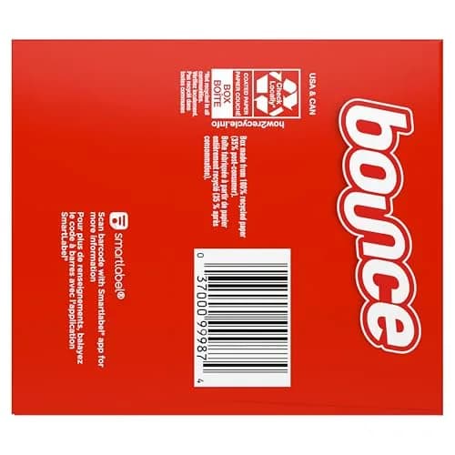 Bounce Fabric Softener Sheets Fresh Linen Scent 240 Count | Controls Static Cling & Reduces Wrinkles thumbnail 8