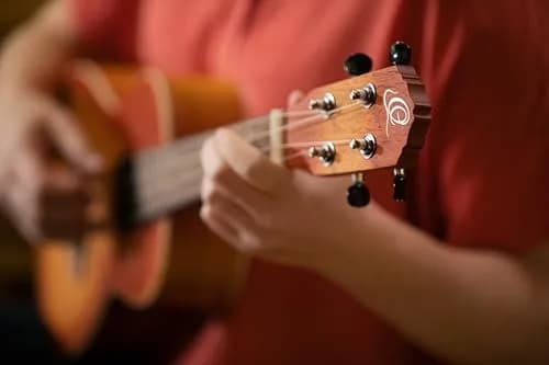 Ortega Guitars Earth Series Concert Ukulele 4-String Acoustic Right Trasparent Sunburst | Open Pore Finish thumbnail 6