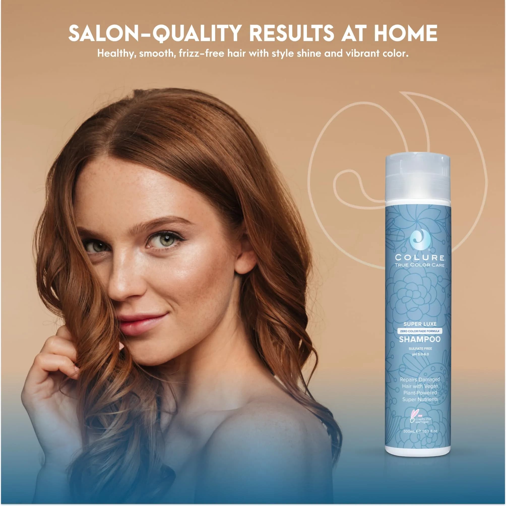 COLURE Super Luxe Shampoo 300ml (10.1 Fl Oz) | Ultra Moisturizing for Thick Coarse Curly Hair - view 8