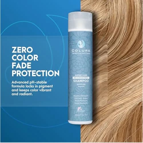 COLURE Super Luxe Shampoo 300ml (10.1 Fl Oz) | Ultra Moisturizing for Thick Coarse Curly Hair thumbnail 3