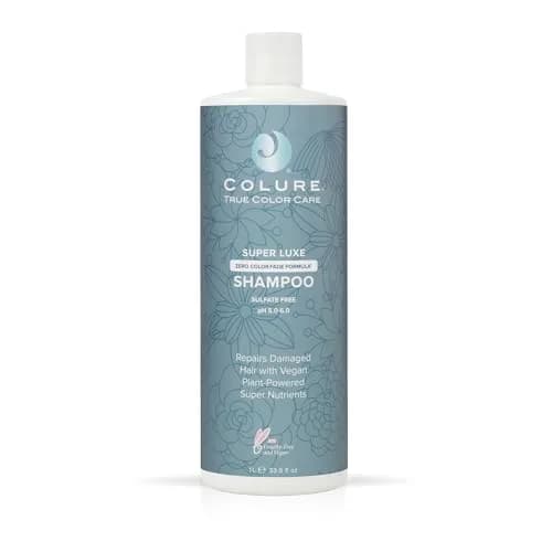 COLURE Super Luxe Shampoo 1000ml (33.8 Fl Oz) | Ultra Moisturizing Sulfate Free Cleanser for Thick Coarse Curly Hair Anti Frizz thumbnail 1