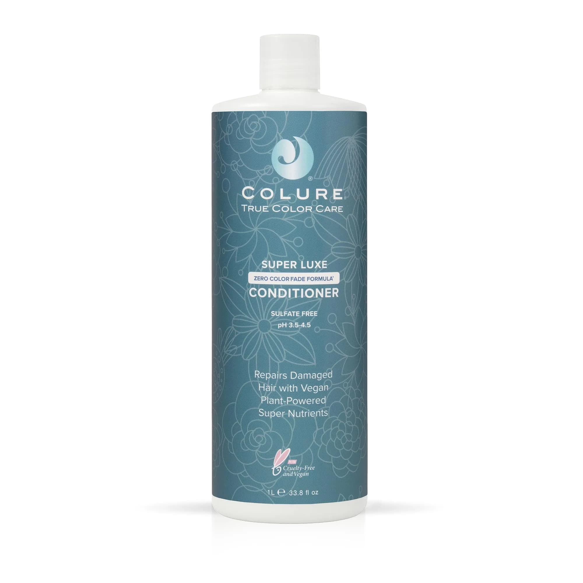 COLURE Super Luxe Conditioner 998ml (33.8 Fl Oz) | Deep Nourishing Treatment for Aging Thick Coarse Curly Hair Anti Frizz Care - main product image
