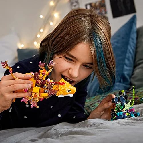 LEGO Elves Azari & the Fire Lion Capture 41192 Building Kit 360 Pieces | Fantasy Toy Set for Kids 8-12 thumbnail 3