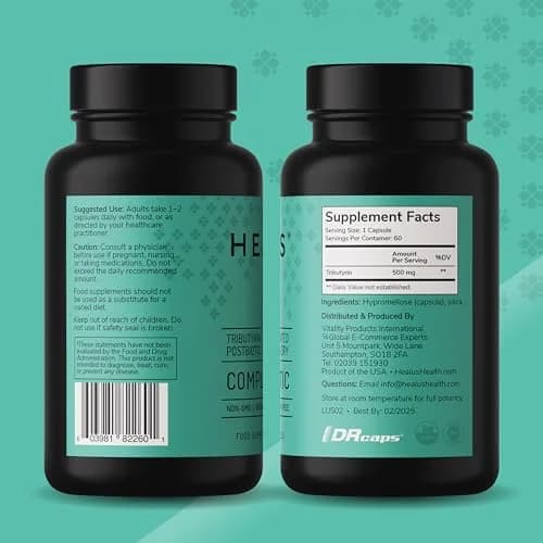 Healus Complete Biotic Postbiotic Tributyrin Supplement 60 Capsules | Supports Gut Health & Digestion thumbnail 6