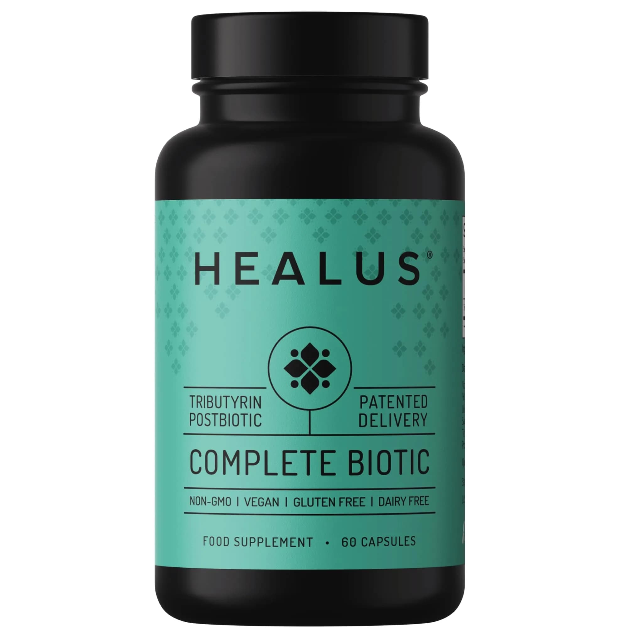 Healus Complete Biotic Postbiotic Tributyrin Supplement 60 Capsules | Supports Gut Health & Digestion — Capsule