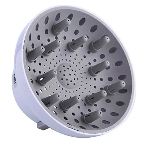 Hairizone Universal Hair Diffuser White | Fits 1.7-2.6 Inch Nozzles for Curly Hair thumbnail 1