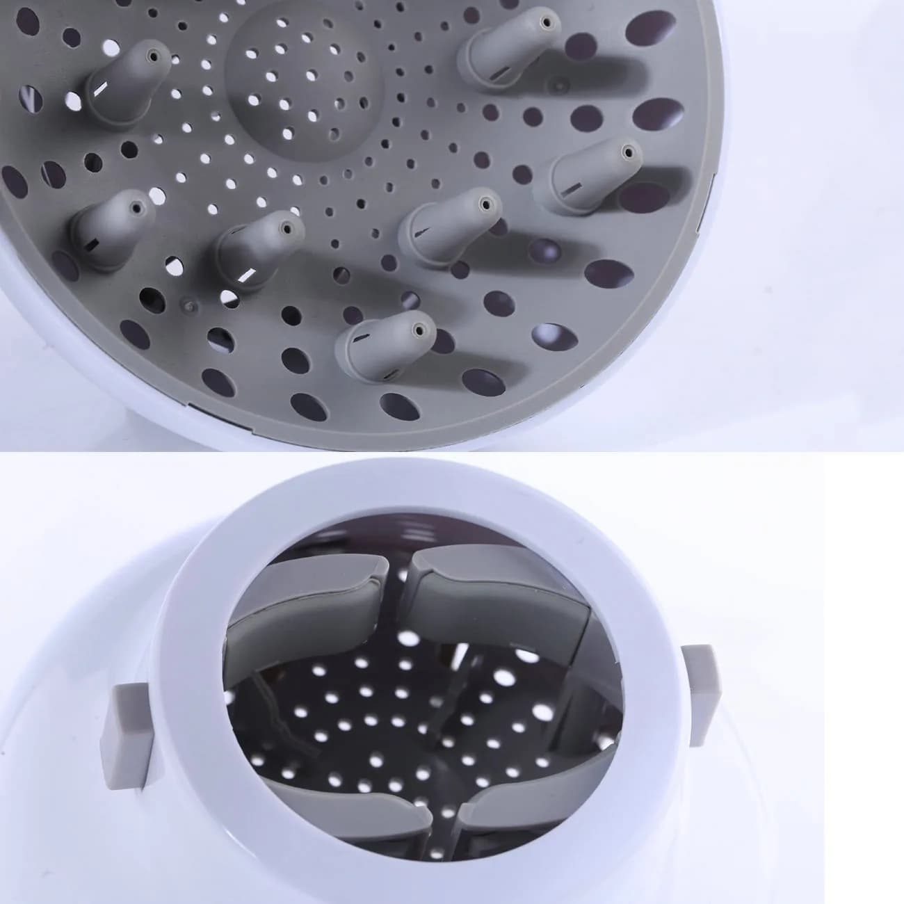 Hairizone Universal Hair Diffuser White | Fits 1.7-2.6 Inch Nozzles for Curly Hair - view 8
