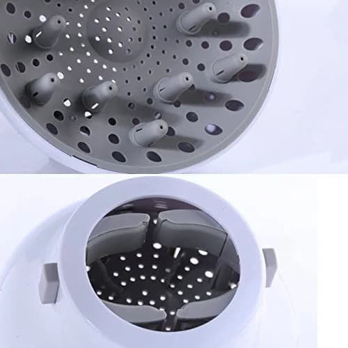 Hairizone Universal Hair Diffuser White | Fits 1.7-2.6 Inch Nozzles for Curly Hair thumbnail 8