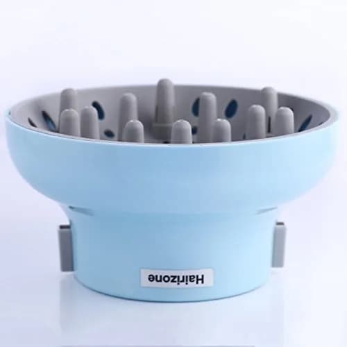 Hairizone Universal Hair Diffuser for Curly & Wavy Hair | 16.3cm (6.3 Inch) Blue thumbnail 4