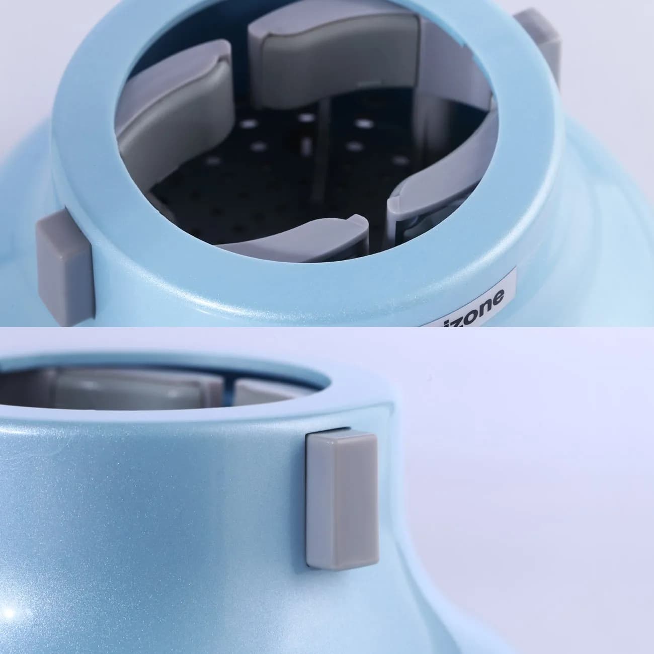 Hairizone Universal Hair Diffuser for Curly & Wavy Hair | 16.3cm (6.3 Inch) Blue - view 8