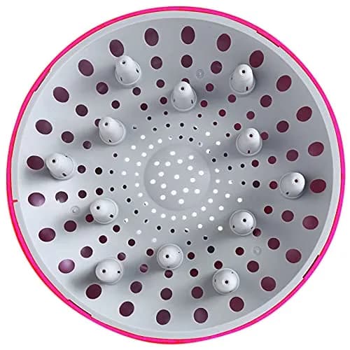 Hairizone Universal Hair Diffuser Attachment for Curly Hair, Roseo, 15.6cm (6 Inch) Diameter thumbnail 2