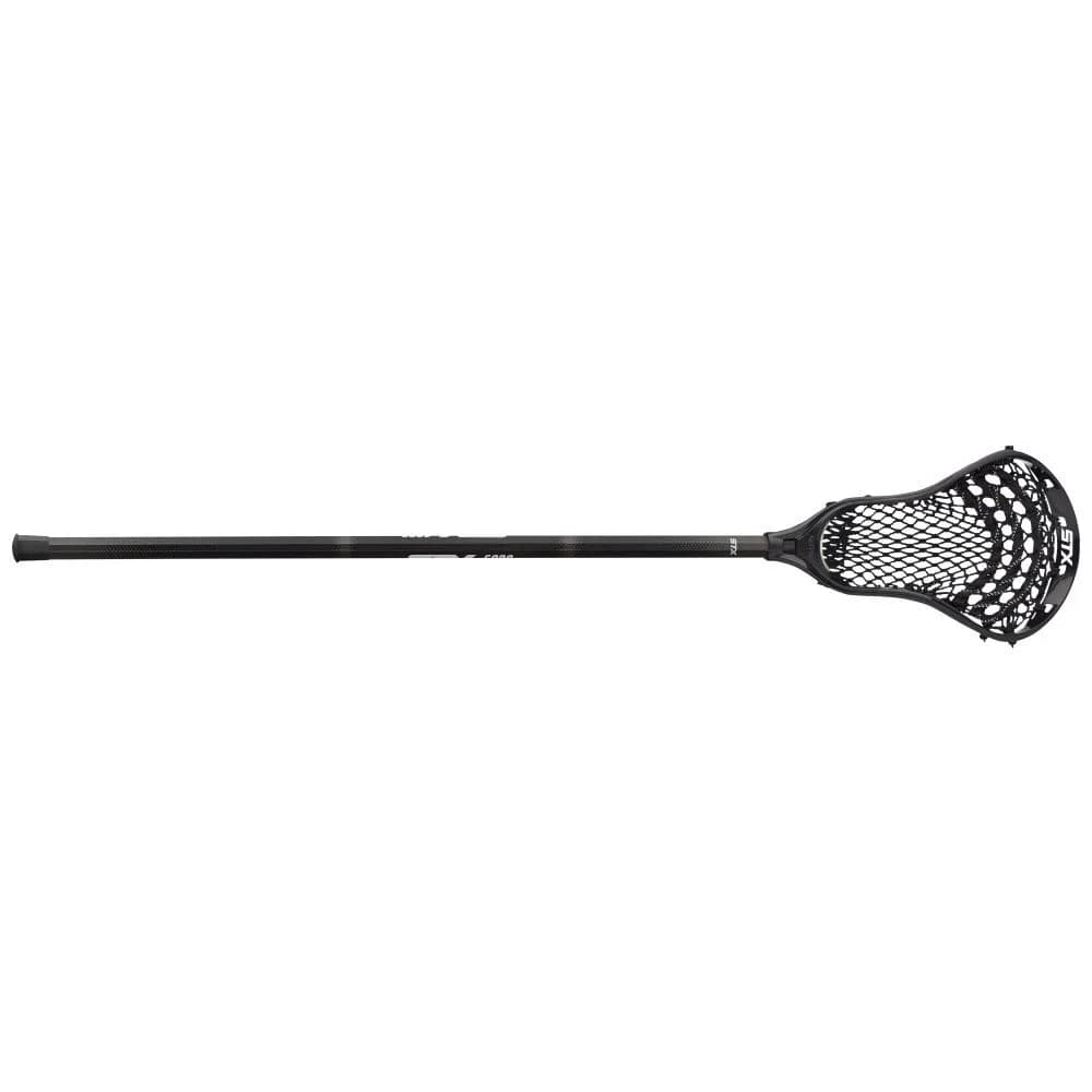 STX Stallion 200 A/M Boys Complete Lacrosse Stick, Black | 0.36 kg (0.8 lb) — Black