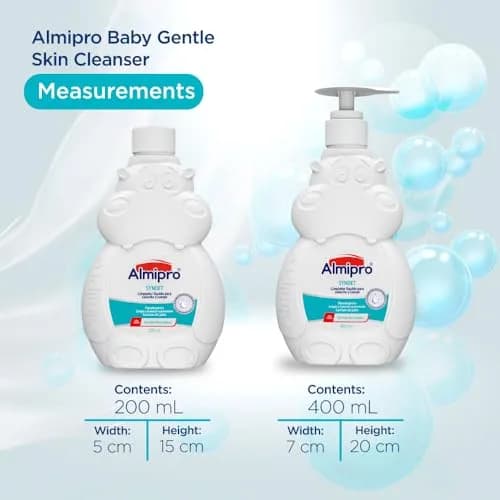 almipro Syndet Baby Hair and Body Wash with Oatmeal and Aloe Vera 400ml (14 Fl Oz) | Gentle Soap-Free Cleanser for Sensitive Skin thumbnail 9