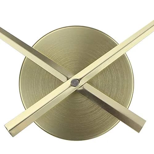 Timelike Gold 3D Clock Hands for Wall Clocks 23.5cm x 31.5cm | DIY Art Decor Quartz Mechanism thumbnail 2