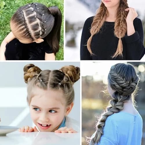 EAONE Clear Elastic Hair Rubber Bands, 1500pcs | No Damage Tiny Hair Ties for Women Girls, 20mm Diameter thumbnail 5