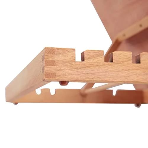 Falling in Art Large 5-Position Wood Drafting Table Easel Drawing &Sketching Board | Adjustable Angles for Artists (70-120 chars) thumbnail 5
