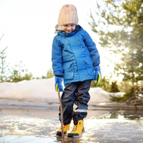 Azarxis Kids Winter Ski Gloves Waterproof Snow Glove for Children 9-12 Years Old | Bright Colors & Windproof Fit thumbnail 6