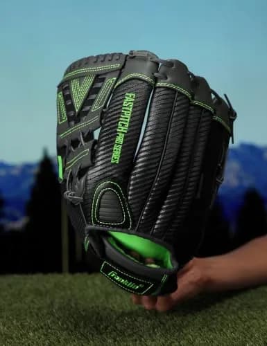 Franklin Sports Windmill Series Softball Glove 12" | Youth Fastpitch Fit, Lightweight Mesh, Adjustable Wrist thumbnail 2