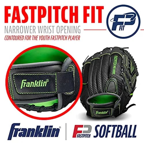 Franklin Sports Windmill Series Softball Glove 13" Lime | Youth Fastpitch Infield thumbnail 5