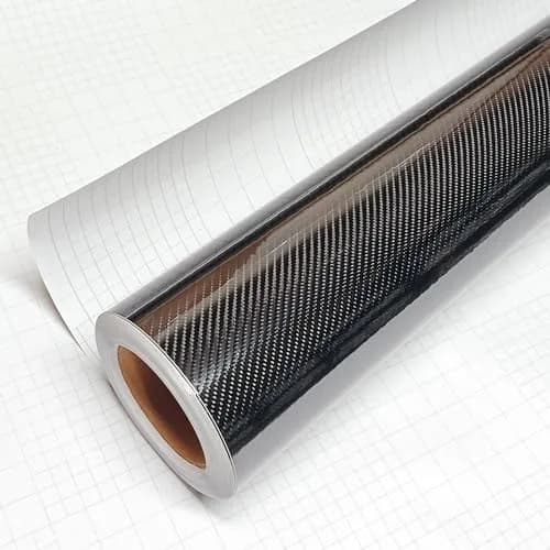 DIYAH 6D Black Carbon Fiber Vinyl Wrap Sticker 152cm x 152cm (5ft x 5ft) | Bubble-Free & Heat-Moldable for Automotive Surfaces thumbnail 1