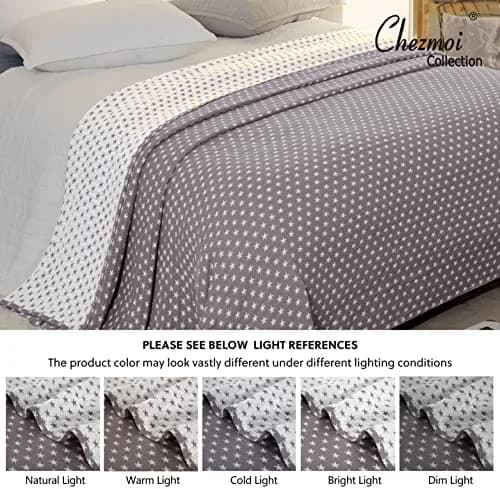 Sterling Creek Dawson Star Muslin Blanket King 106" x 94" | Breathable Cotton All Season thumbnail 8